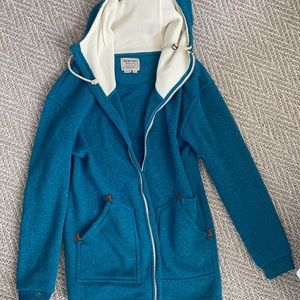 Teal Burton hoodie. Like new!